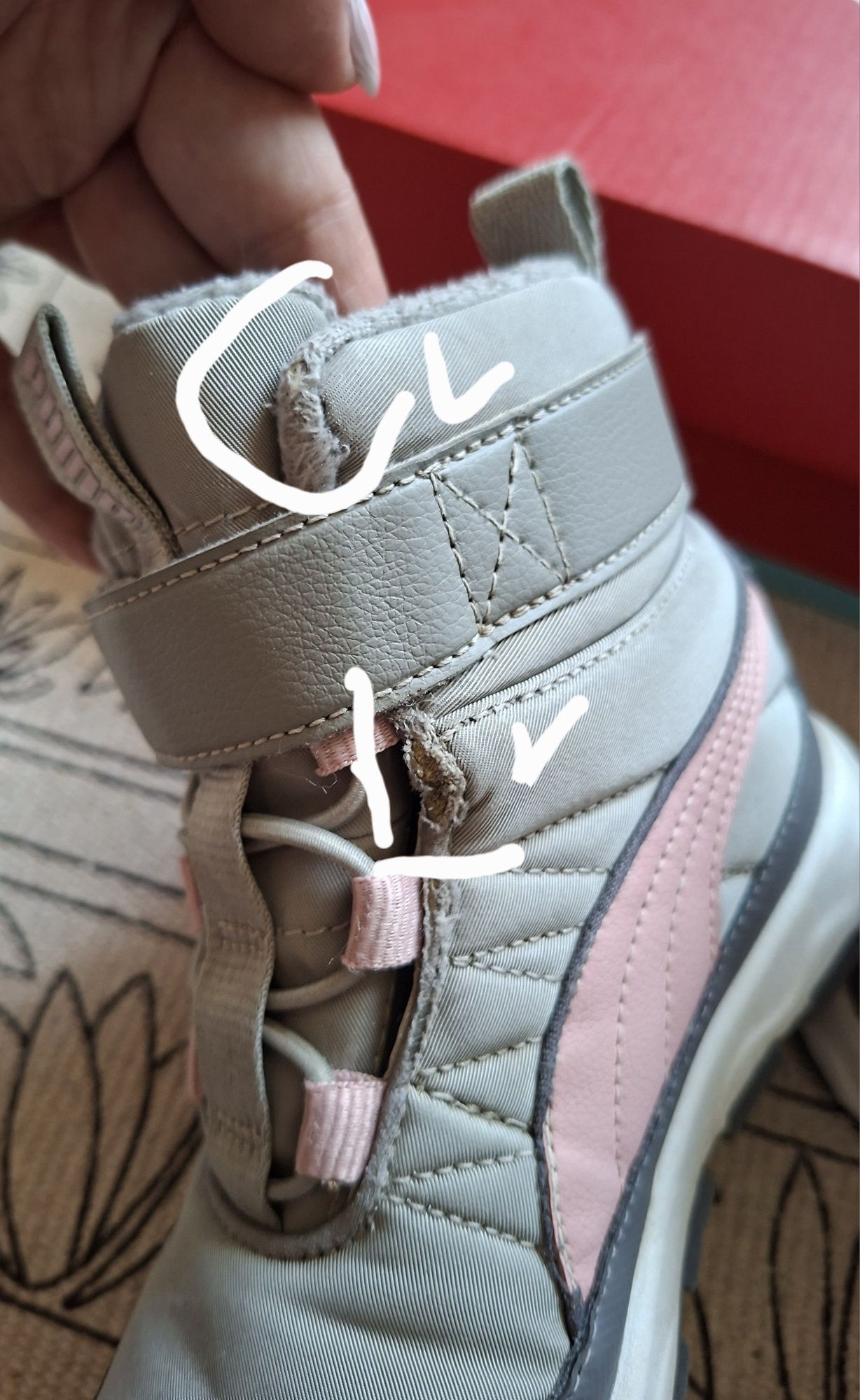 Зимові сапоги, ботинки Puma р 27