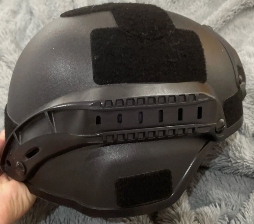 Capacete airsoft preto
