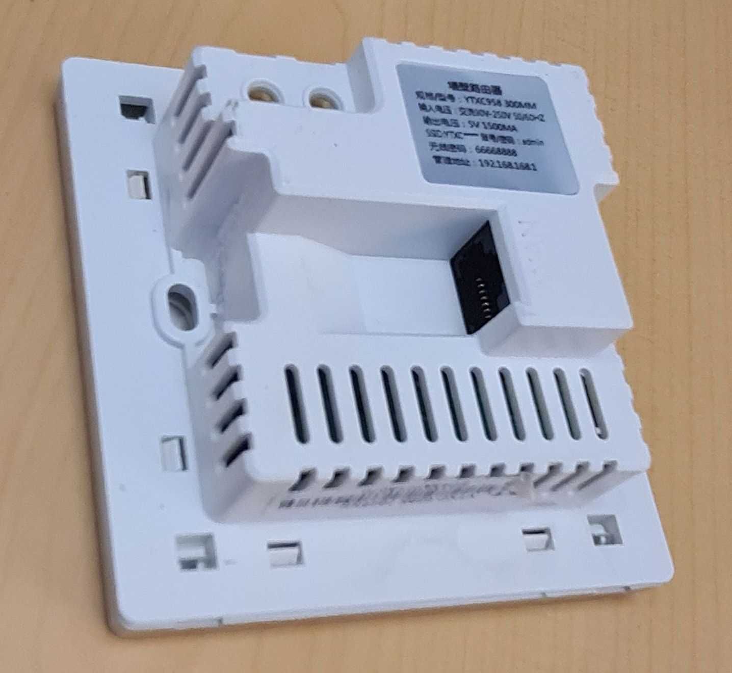 Router Wifi de Parede com USB e RJ45