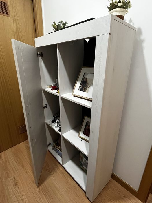 Móvel de sala madeira clara otimo estado