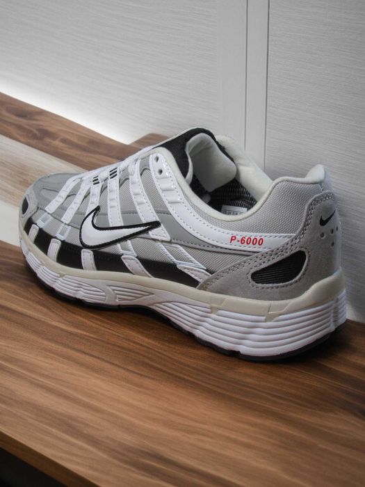 Кросівки Nike Р6000, кроссовки утеплені біло-чорні (0329)