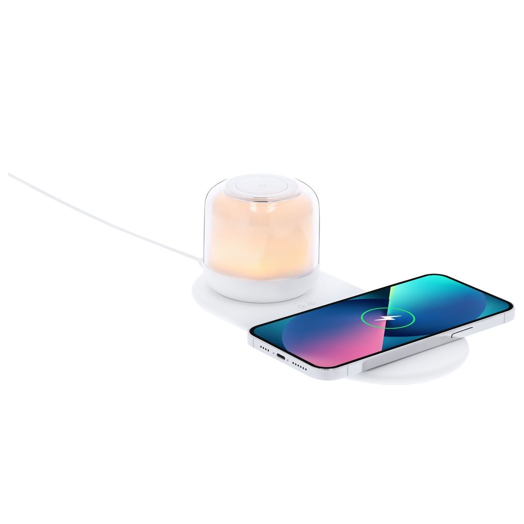 Luz de Ambiente + Carregador Sem Fios