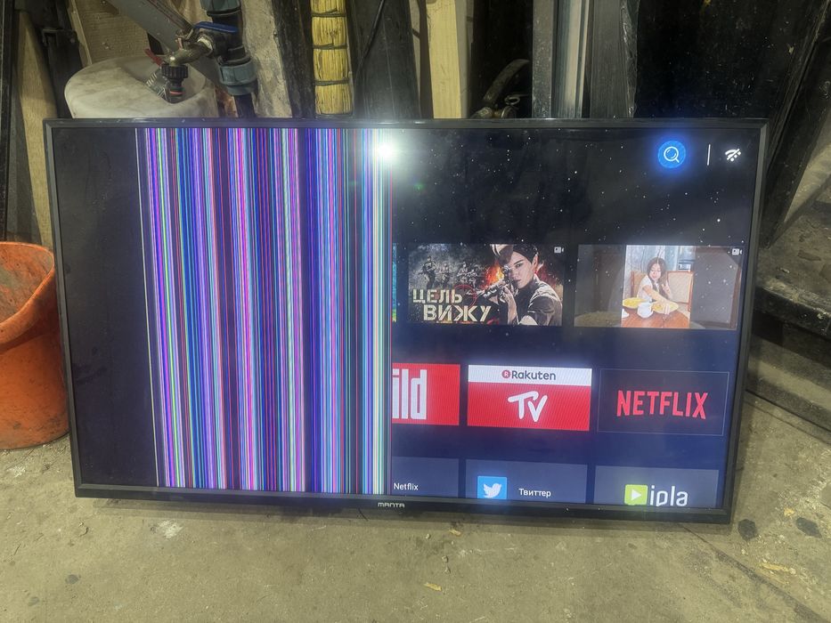 Телевізор Manta 40” під відновлення або запчастини
