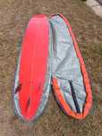 Longboard tri fin