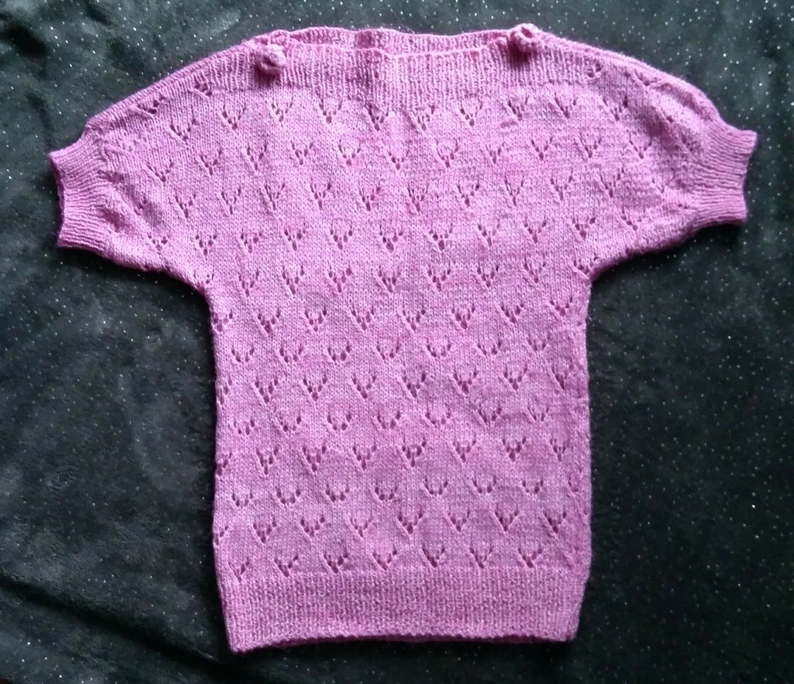 Różowy sweterek 38 M