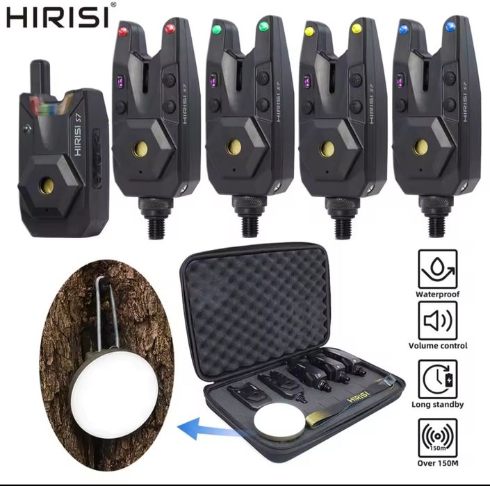 Sygnalizatory z centralką 4+1 i lampka