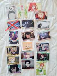 Продам оригинальные карточки по разным аниме тайтлам.