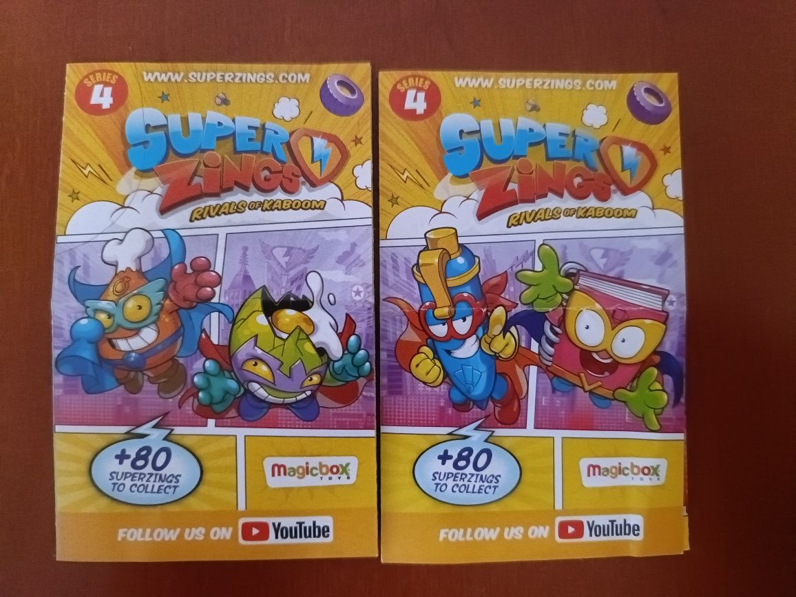 Super Zings Things seria 4 komplet + dodatki