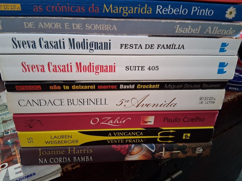Livros diversos em português