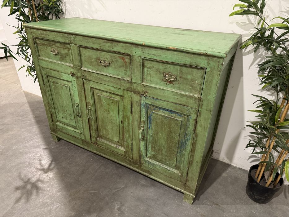 Piękna drewniana komoda unikat Vintage Shabby Chic lite drewno wysyłka