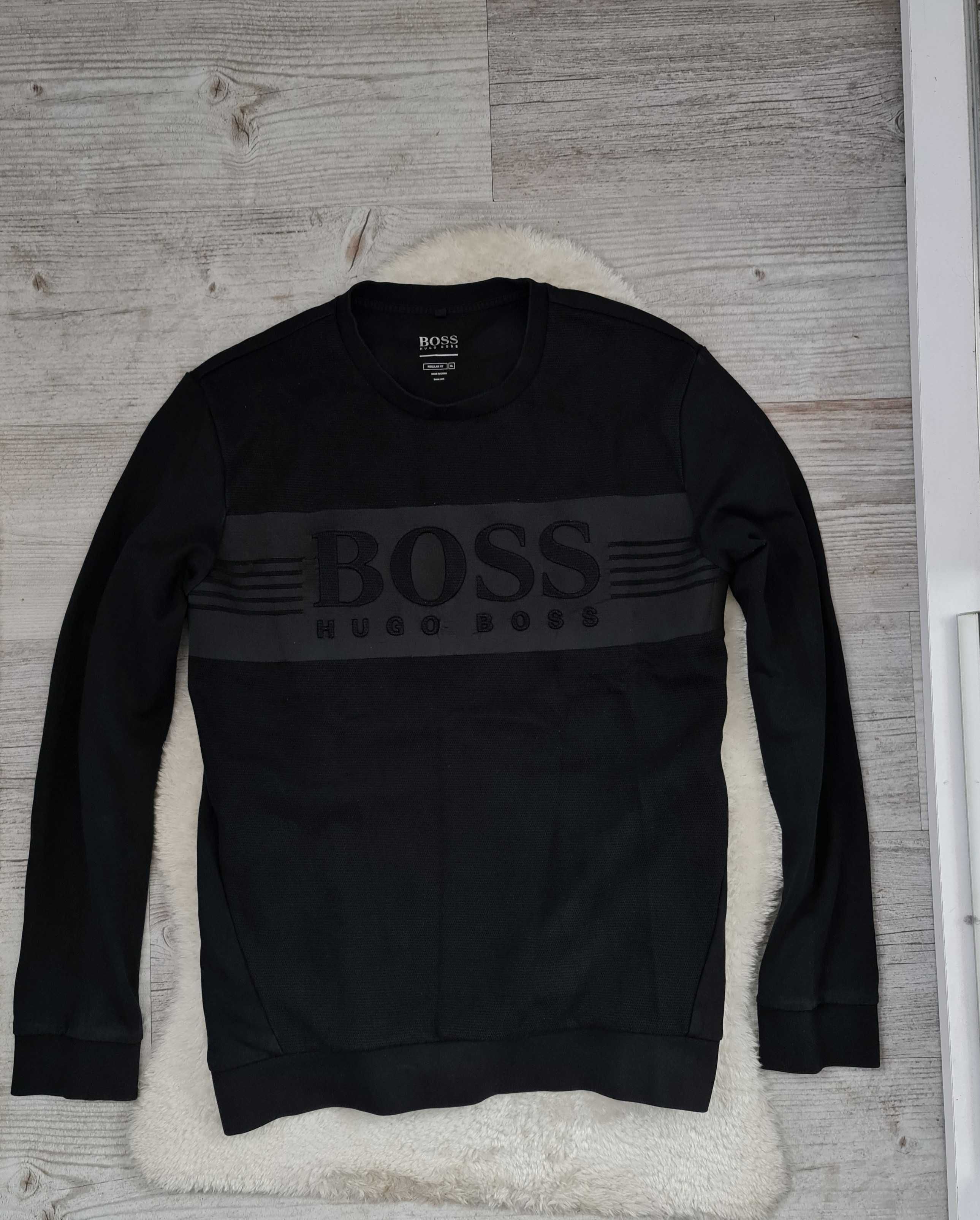 Bluza Crewneck Boss Hugo Boss Rozmiar XL Czarna Oryginalna Logo