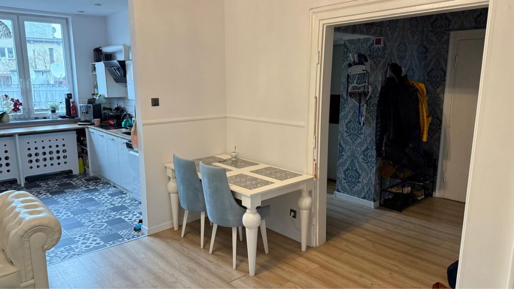 STÓŁ DREWNIANY porządny, na rodzinne okazje oryginalny DUZY ROZKLADANY