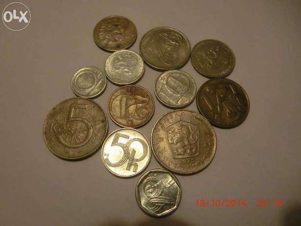 Monety czeskie i czechosłowackie