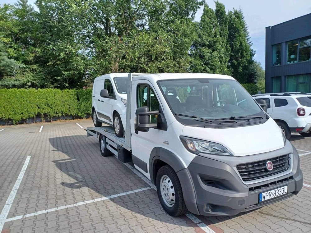 Auto laweta Fiat Ducato prawo jazdy kat B Warszawa