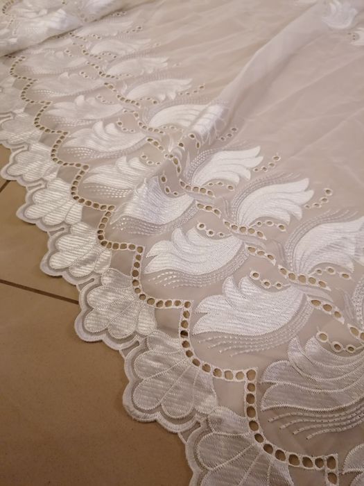 Firana woal haft wzór