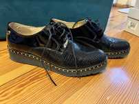 Buty półbuty czarne Venezia