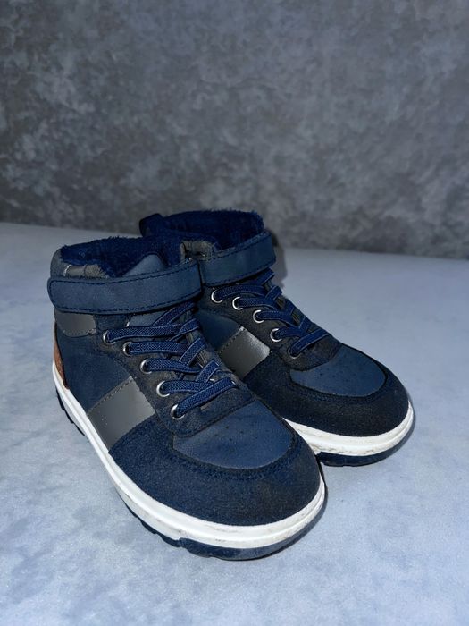 Зимові хайтопи хлопчик 27 р, устілка 18 см