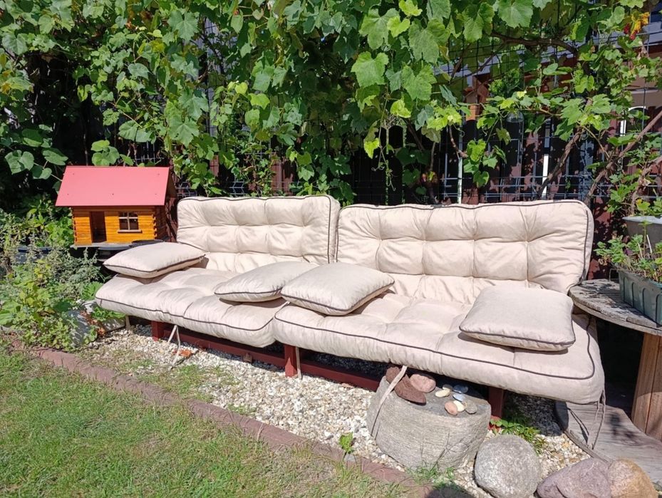 Poduszka na huśtawkę ogrodową lub na meble z palet