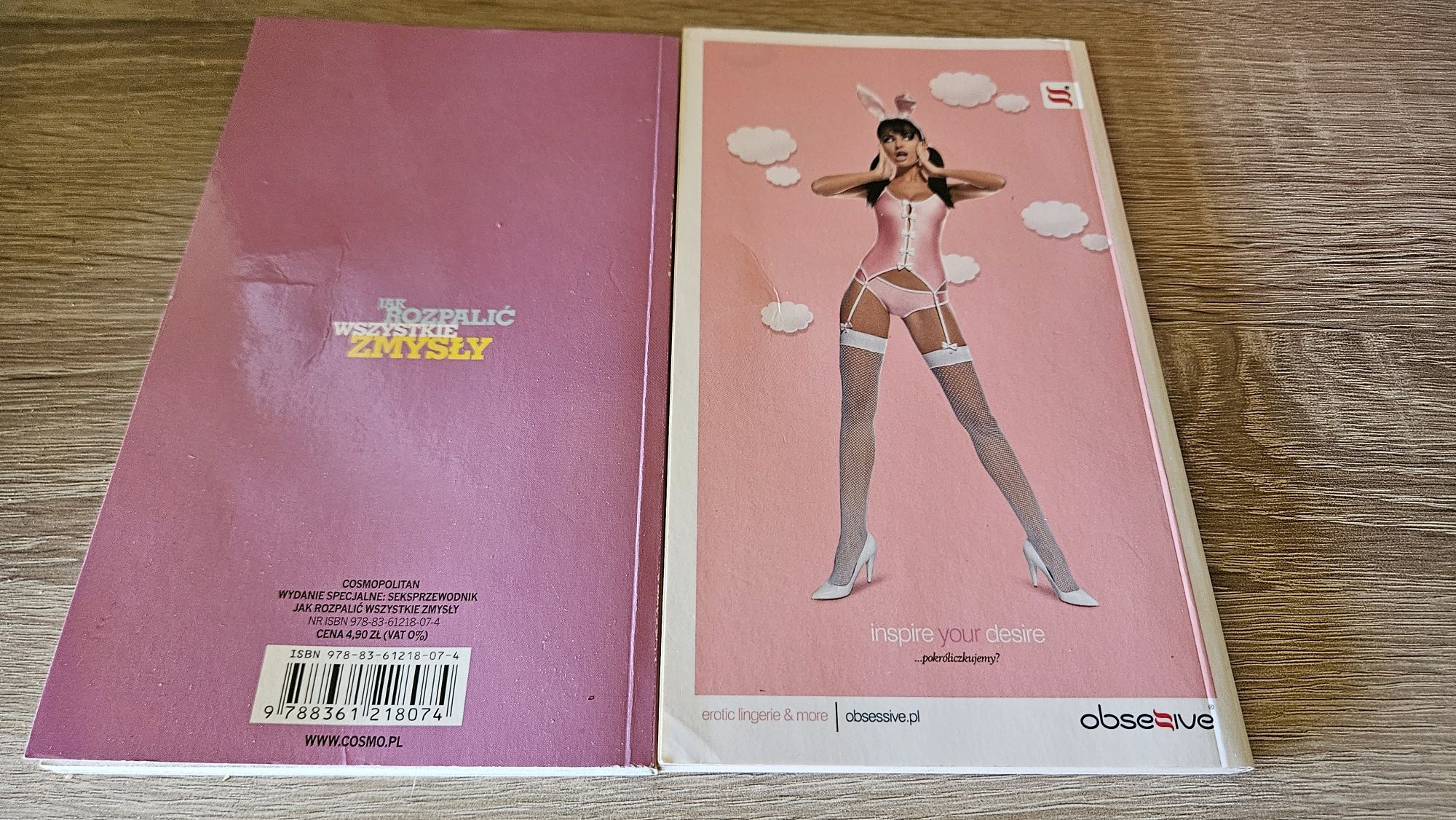 2 książki sex przewodnik Cosmopolitan sexprzewodnik