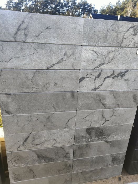 Pustak ogrodzenia gładkie Bruk-Bet,Kost-Bet.Styrobut; 50/20,22/20