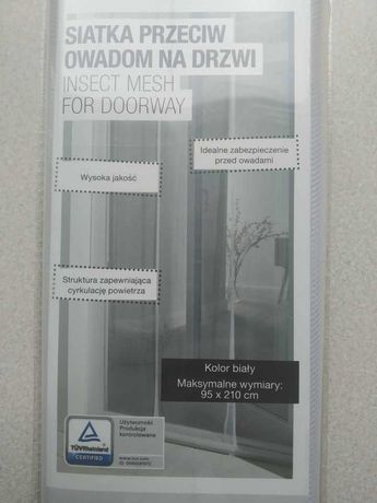 Siatka przeciw komarom na drzwi Smukke