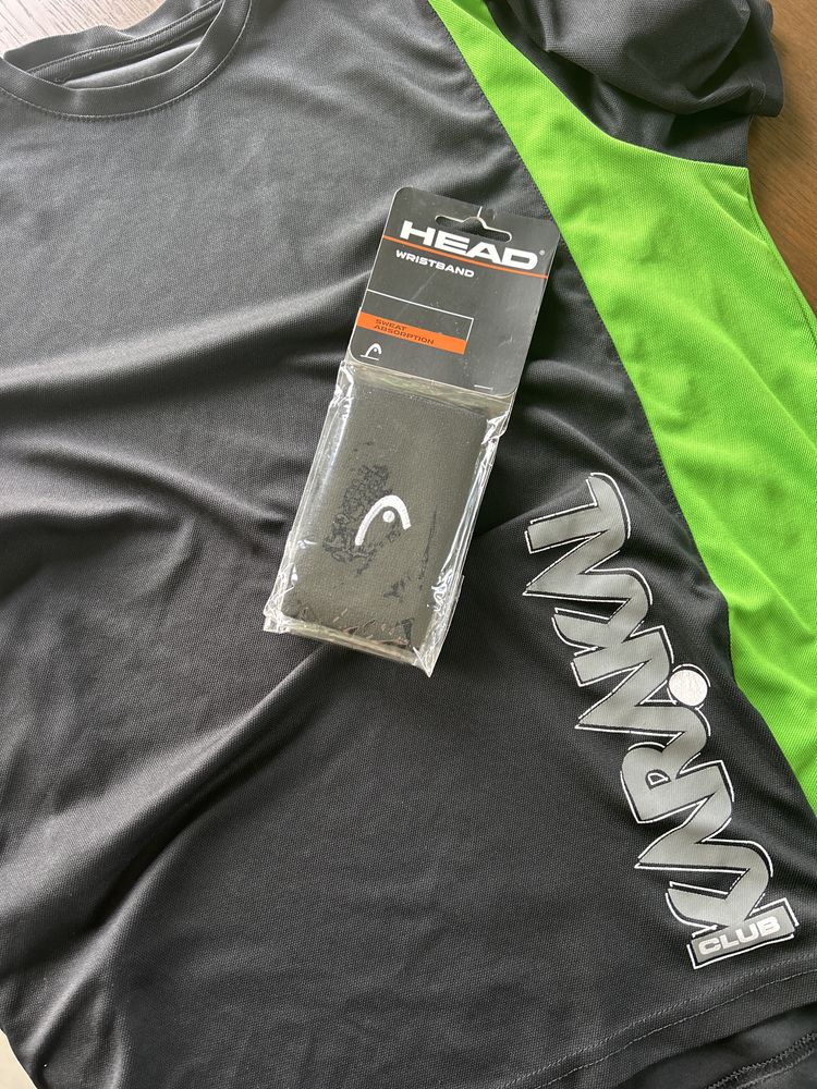 Koszulka Karakal Club squash frotka head gratis