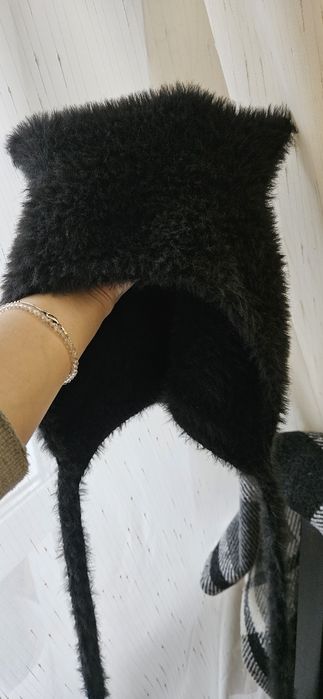 Шапка з вушками котика