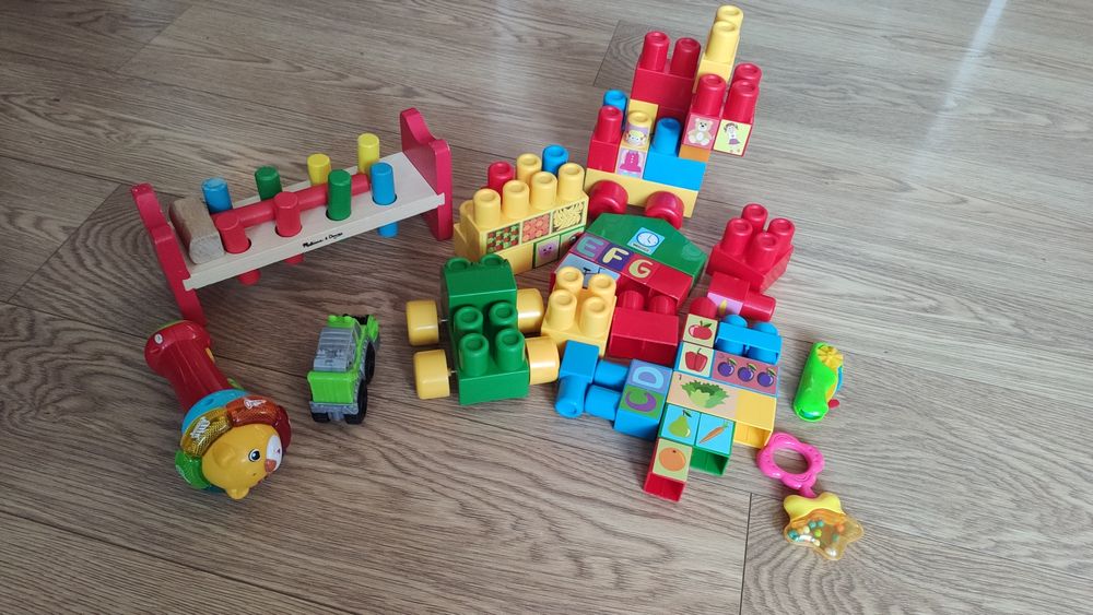 Mikrofon VTech Wbijak Melissa Klocki dla dzieci  Wader MIDDLE BLOCKS