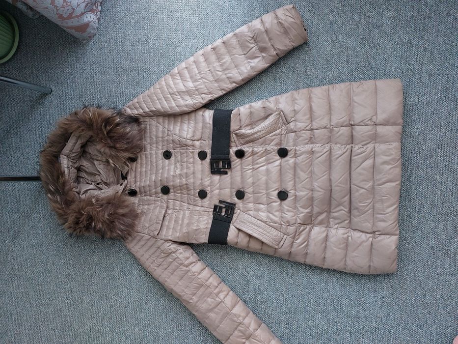 Зимова куртка з натуральним хутром