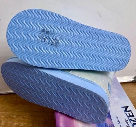 Elsa, Elza, Frozen, Kraina Lodu BROKATOWE ŚNIEGOWCE nowe rozmiar 32/33
