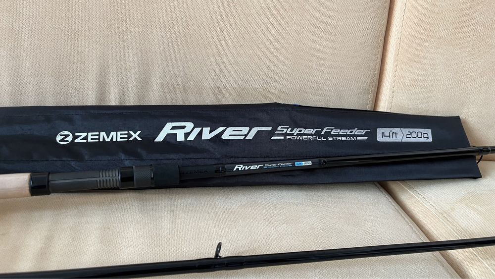 Zemex River Super Feeder 4.20m 200g nowy!!