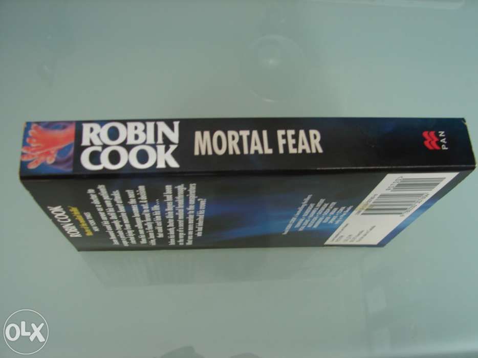 Livro robin cook, novo, a estrear! - "mortal fear"