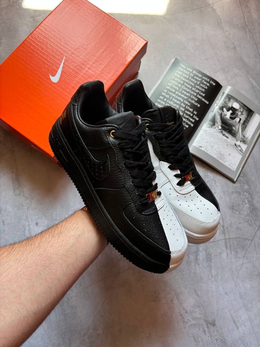36-45 Nike Air force 1 Anniversary Edition Black White