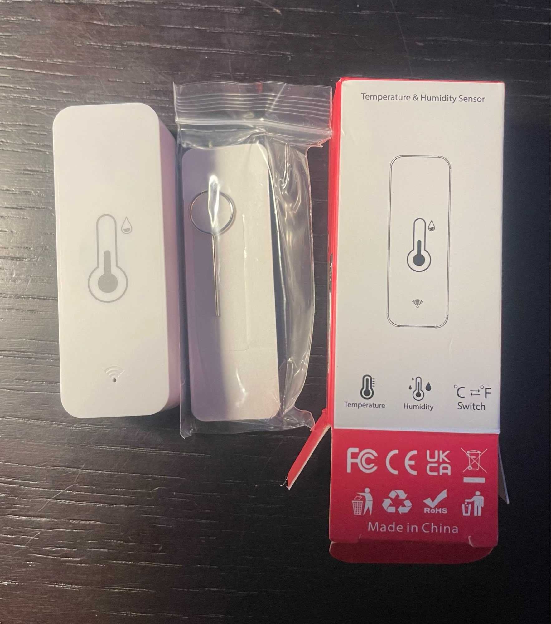 WIFI датчик температури і вологості, гідрометр датчик Tuya Smart Life