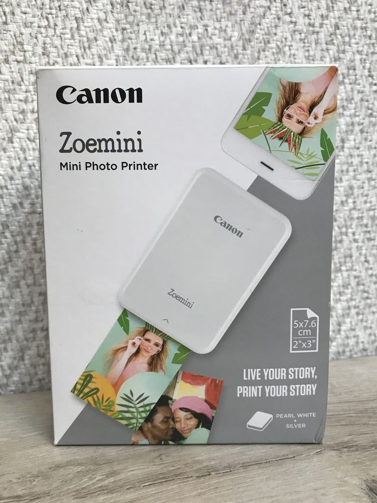 Фотопринтер Canon Zoemini 3204C006AA (White)