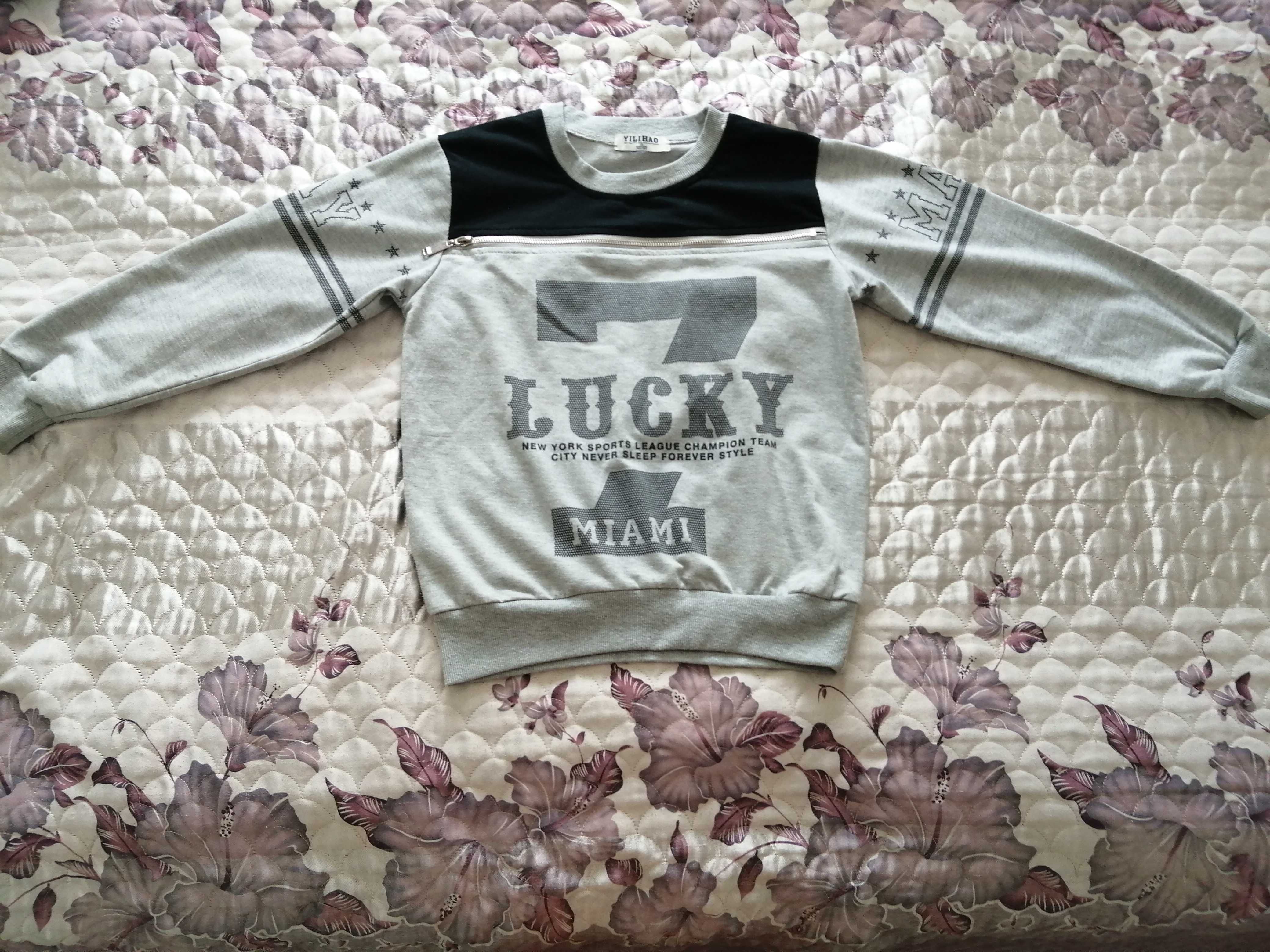 Bluza dziecięca chłopięca dla chłopca r 140/146