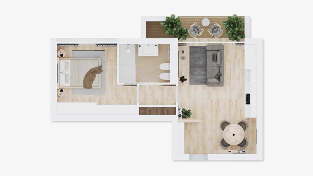 Apartamento t1 - condomínio fechado (Sete Bicas)