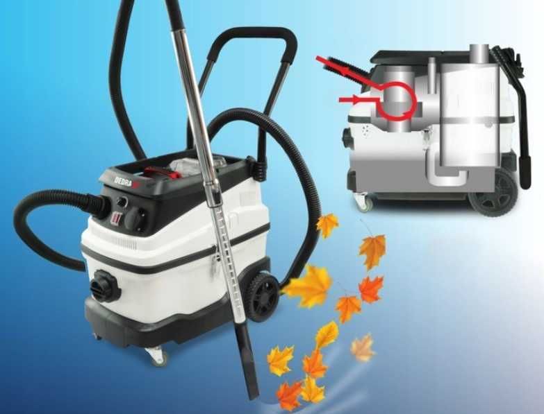 Odkurzacz przemysłowy DEDR 1600W 30L z filtrem wodnym do gipsu pyłu
