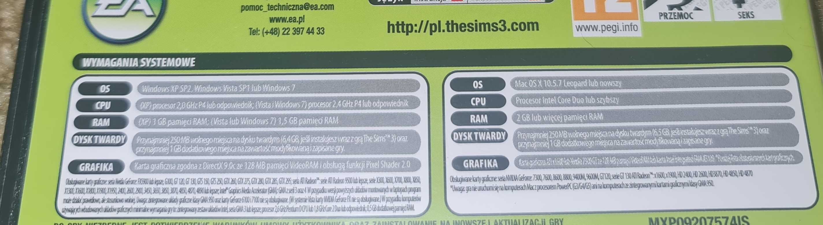 The Sims 3 Szybka Jazda / PL /BDB+/
