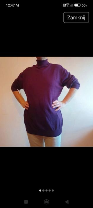 Nowa koszula, ciepły sweter, kardigan XL.  Bawełna i wełna, przyjemne