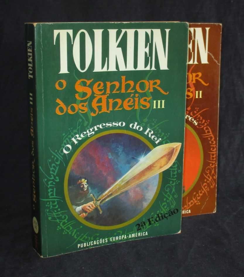Livros Trilogia O Senhor dos Anéis Tolkien Volume II As Duas Torres