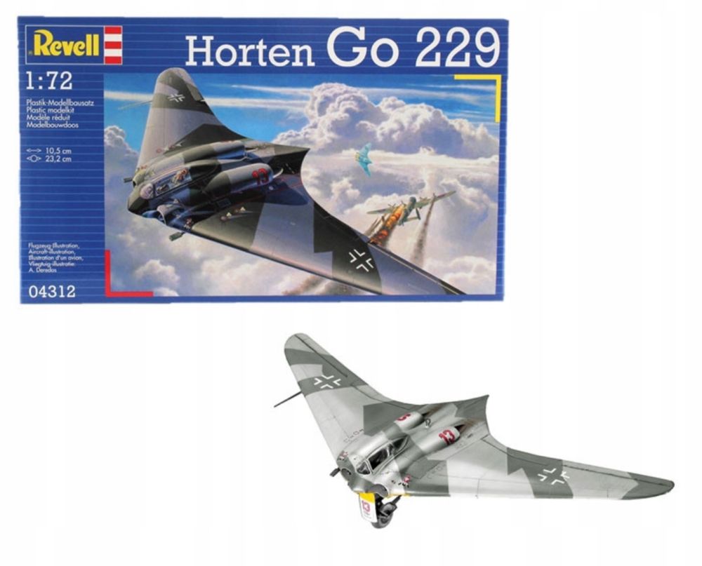 Model do sklejania Revell 04312 samolot Horten Go229