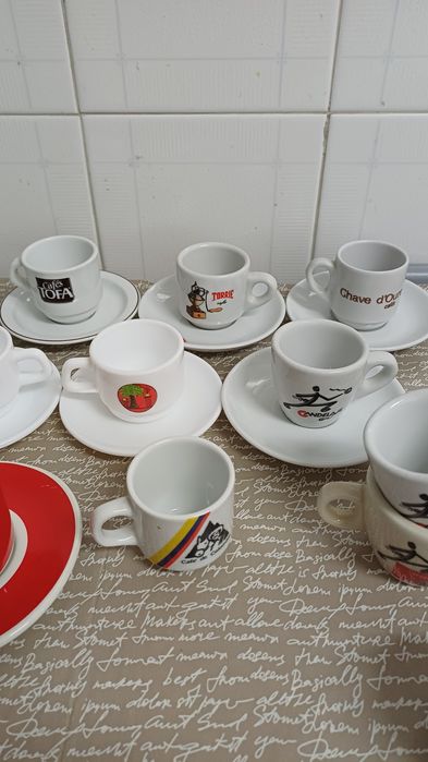 Chávenas café marcas colecção