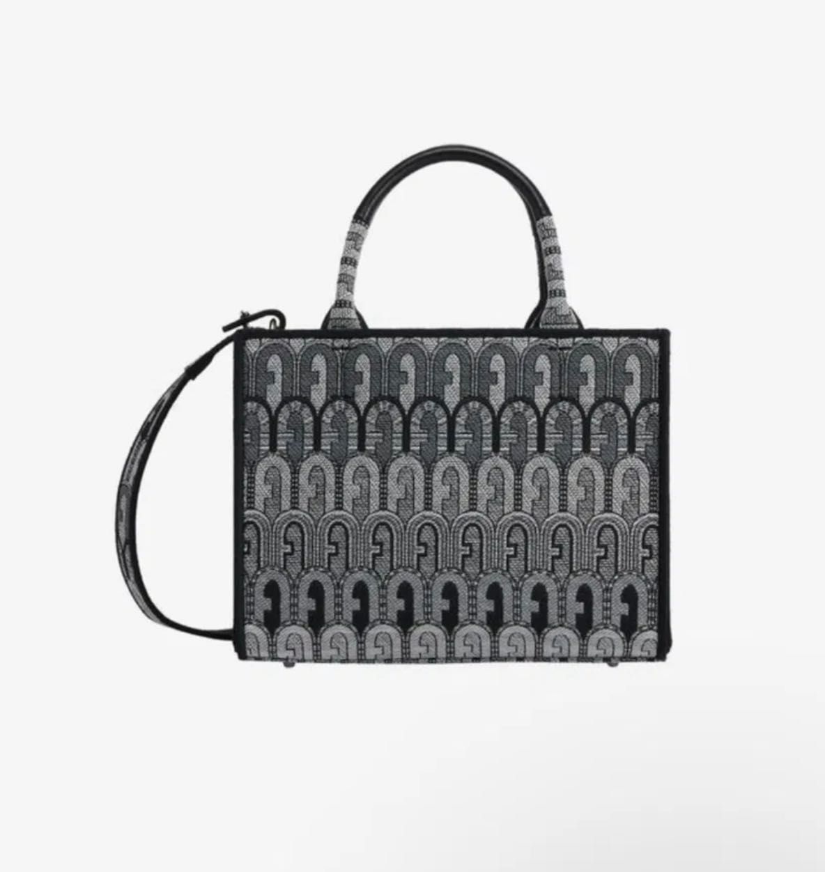 Сумка FURLA Tote Bag mini з жакардовим принтом. ОРИГІНАЛ!