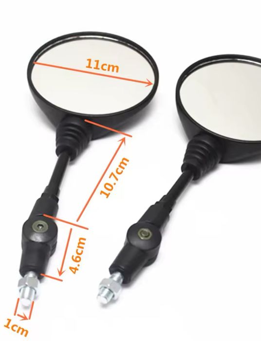 Продам. Ендуро дзеркала, універсальні, 10мм.