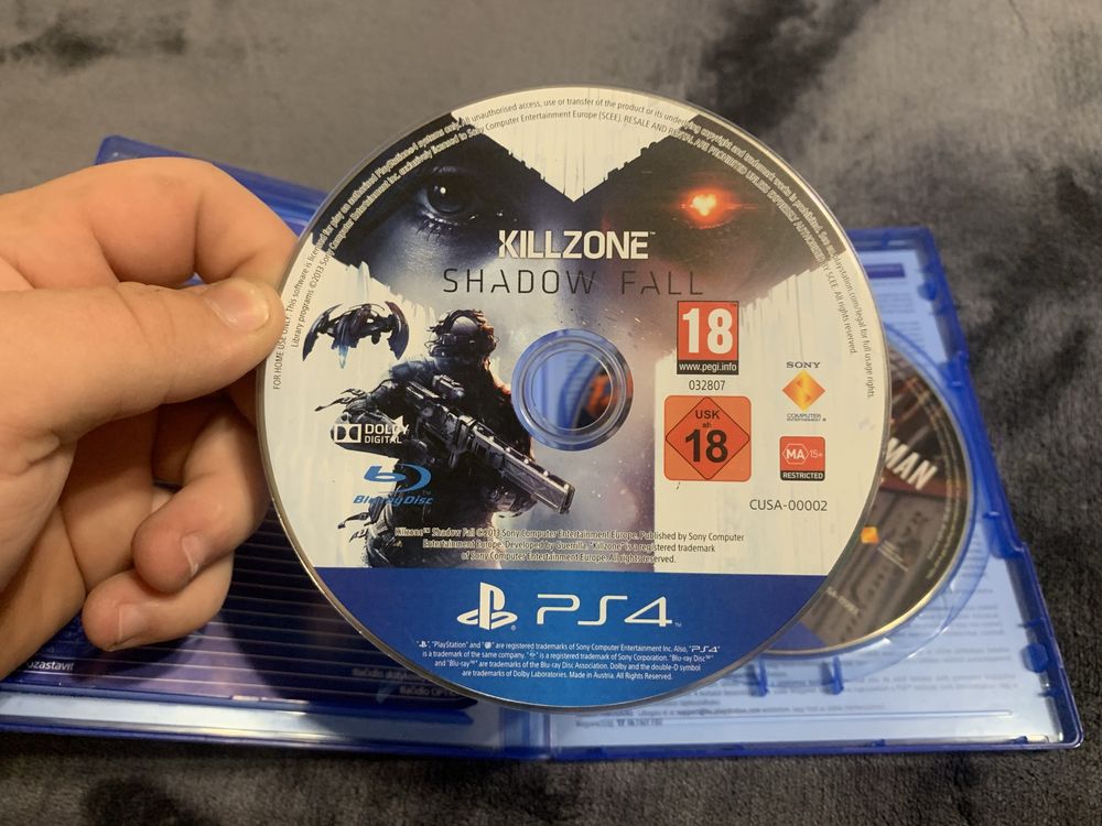 Ігри ps4 spider man та killzone