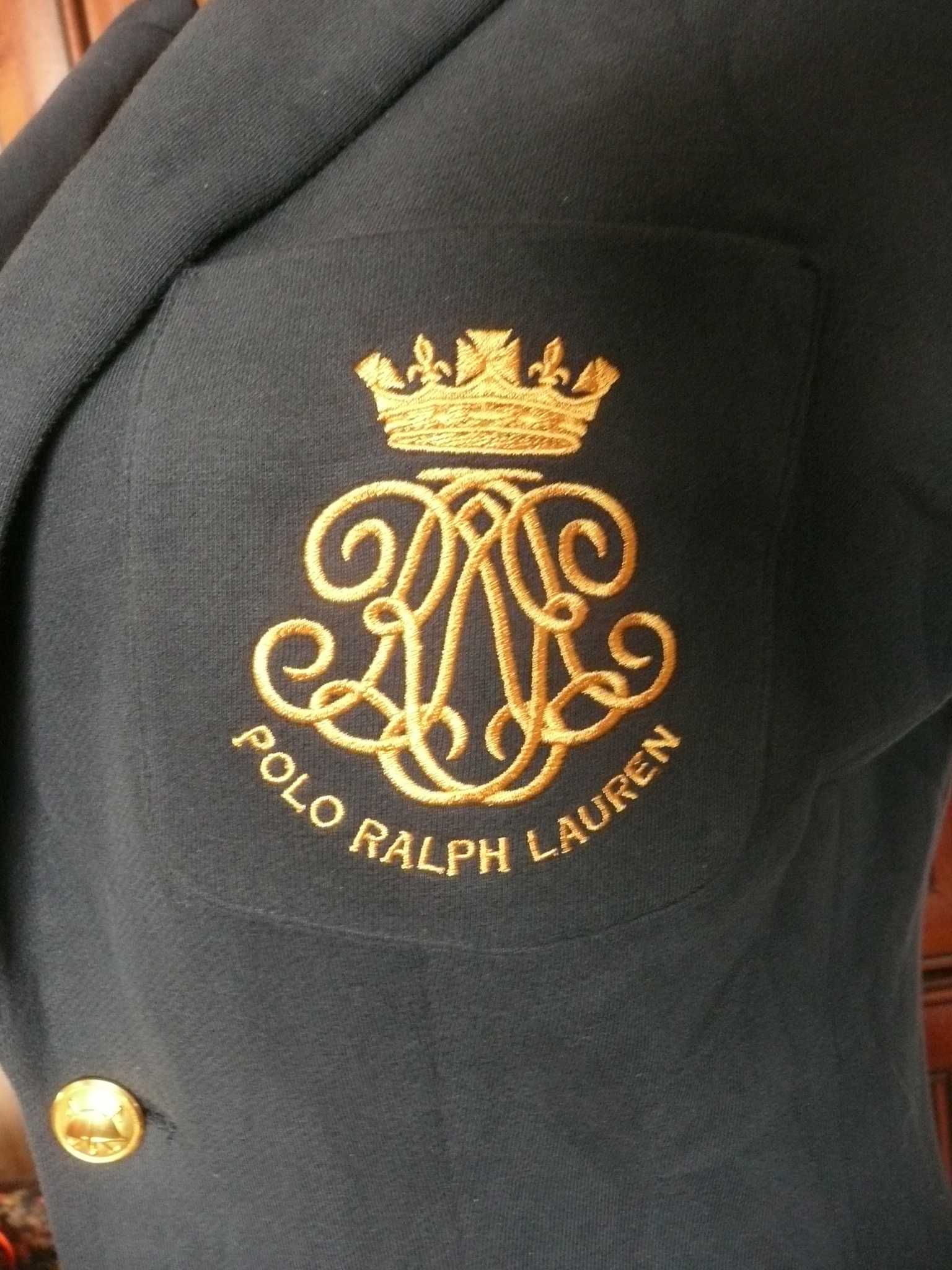 marynarka / żakiet POLO Ralph Lauren 8 złote guziki monogram