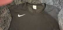 NIKE t-shirt bezrękawnik męski czarno żółty XL