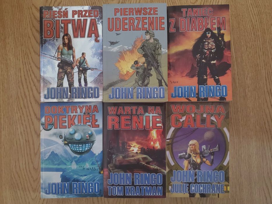 John Ringo cykl Posleen/Dziedzictwo Aldenata 6 książek