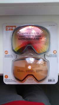 Маска очки лыжная горнолыжная SPY+ UNDERPIN + Линза